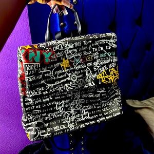 DKNY 👜 Graffiti Handbag